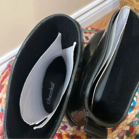 NEW Chooka black rain  boots - Picture 3 of 5